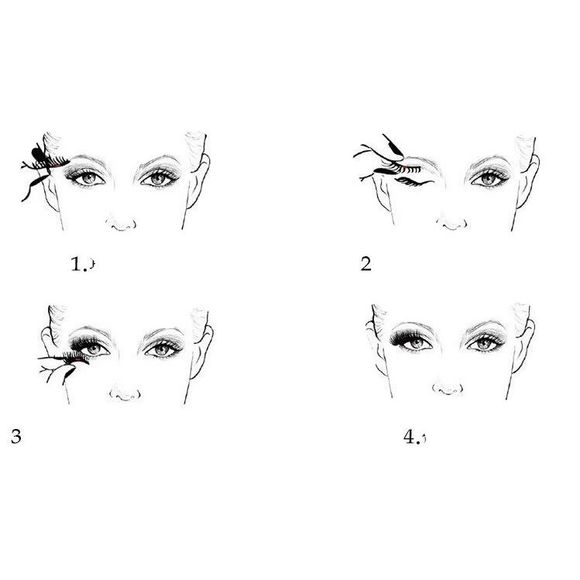 Double Magnet False Eyelashes - Picture 4 of 4